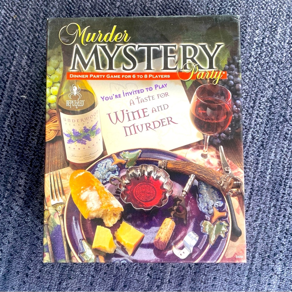 ⭐️University Games⭐️Murder Mystery Party game for 6-8 players